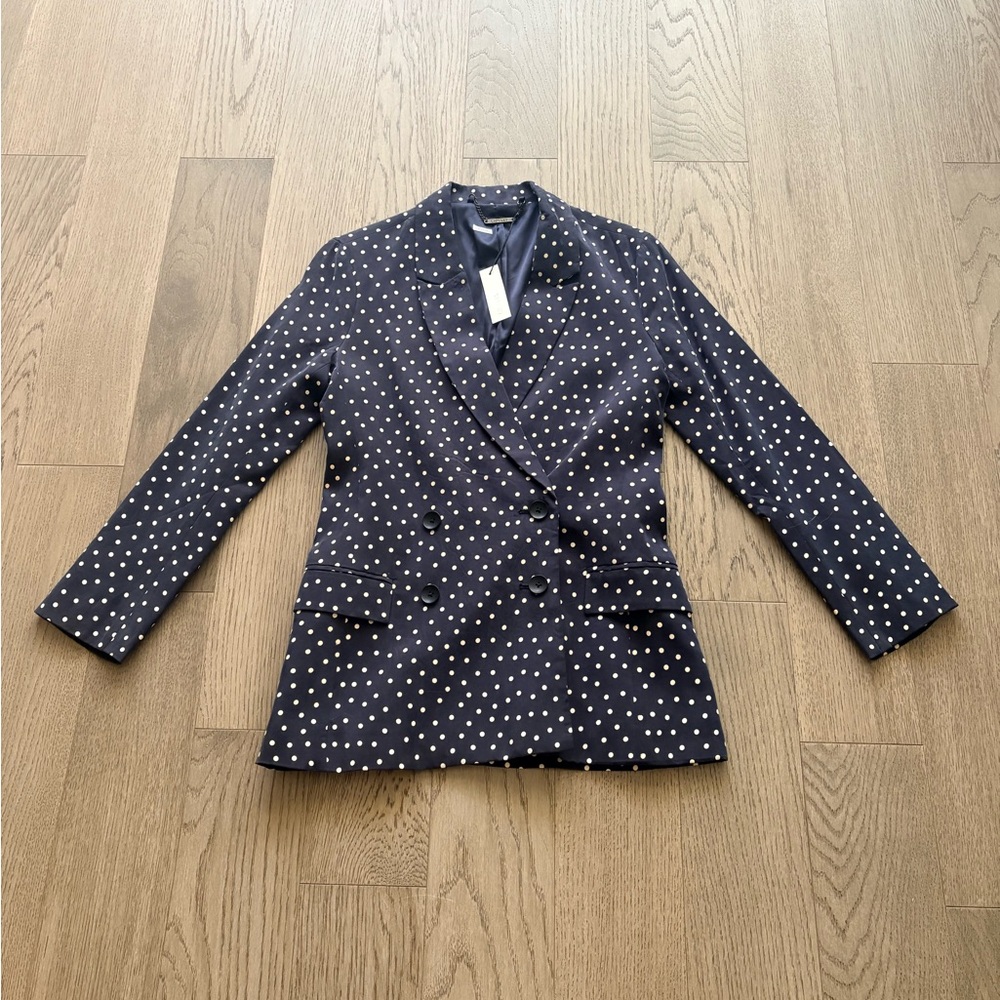 Capulet Navy Polka Dot Blazer